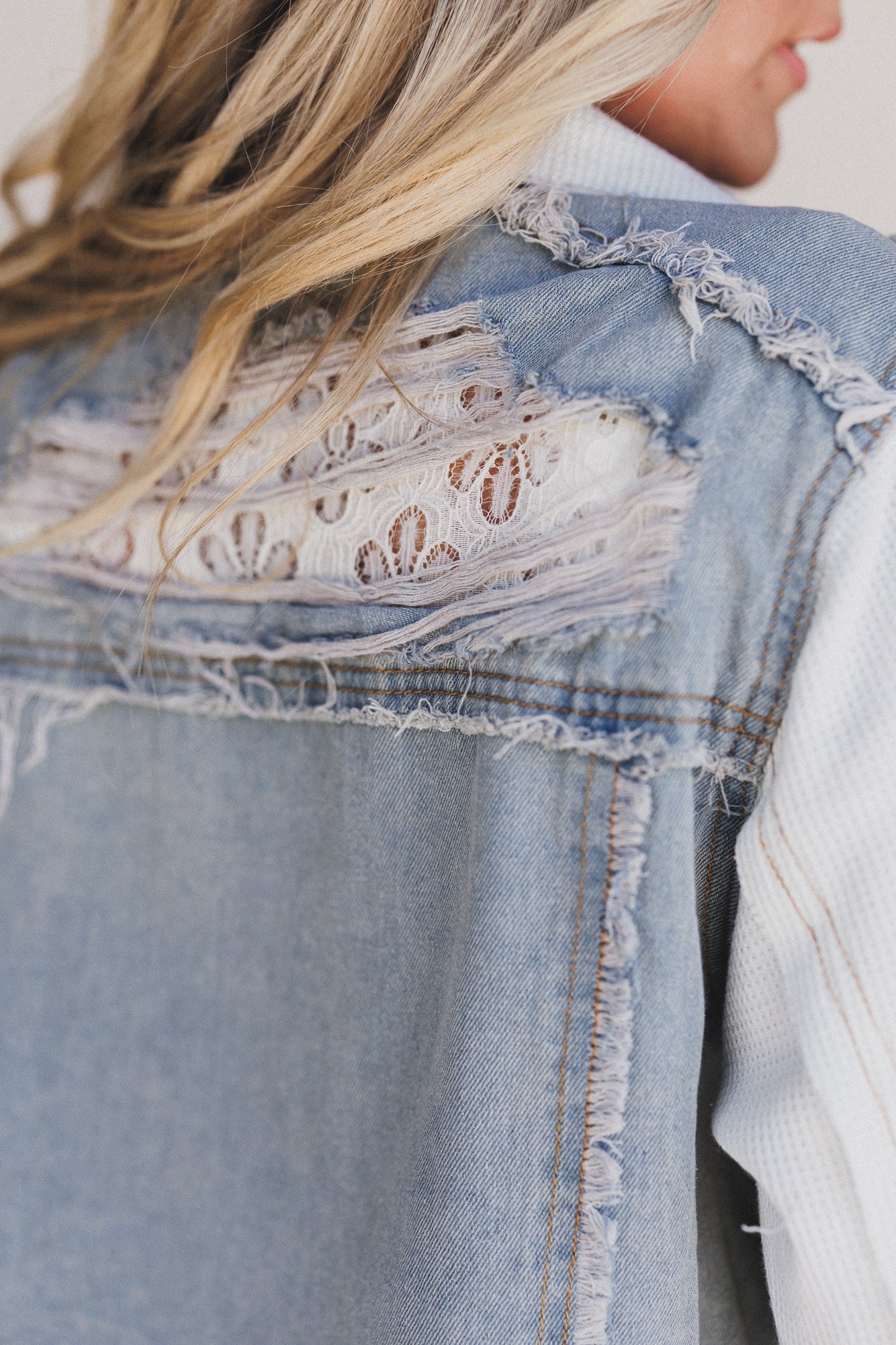 Pure Vibe Denim Jacket - Denim Multi