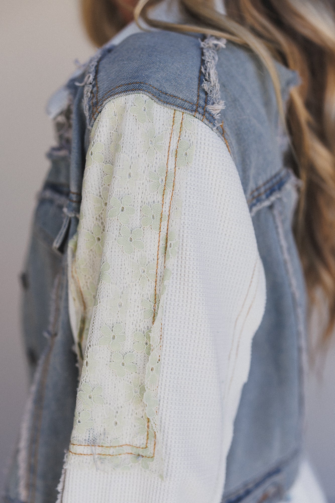 Pure Vibe Denim Jacket - Denim Multi