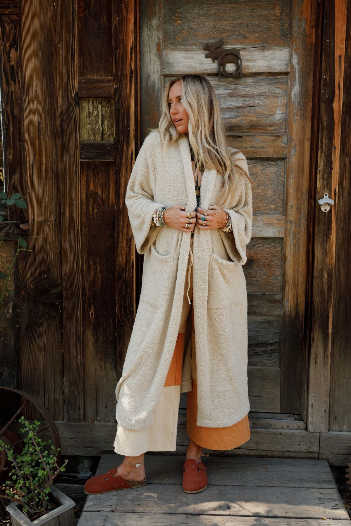 The Nest Moonlight Hug Cardigan - Seashell