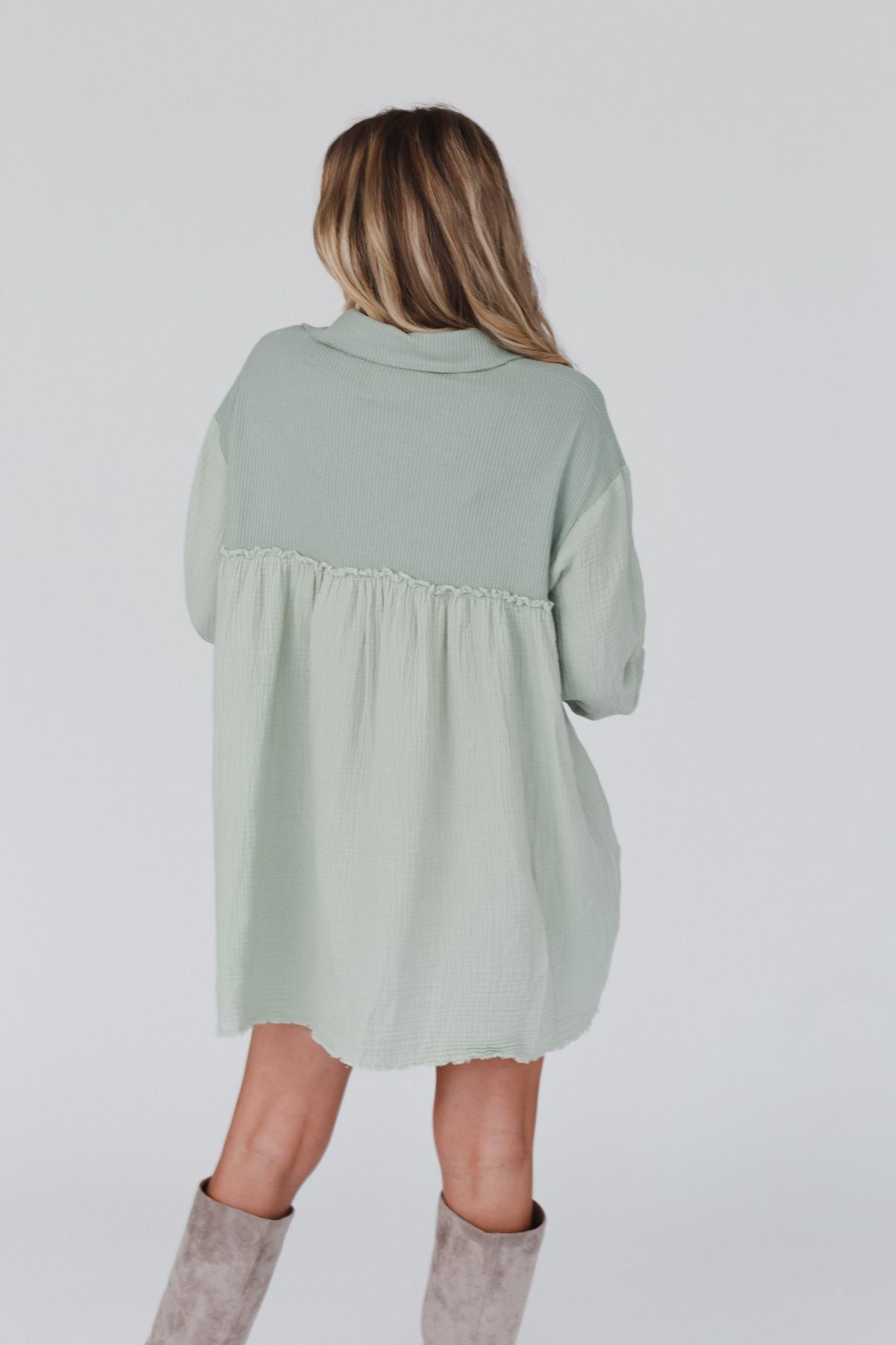 Sunday Kind Of Love Dress - Sage