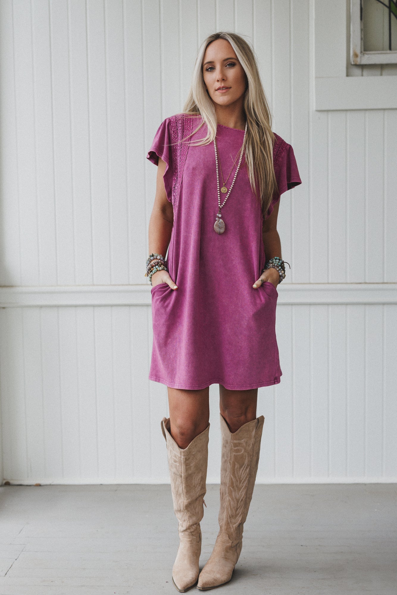 Fly With Me Dress - Orchid