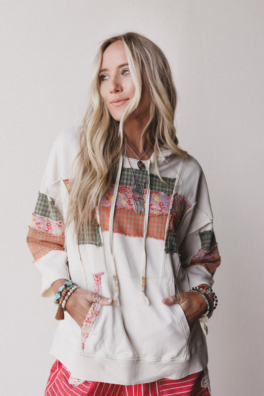 Wanderwest Hoodie Pullover - Beige