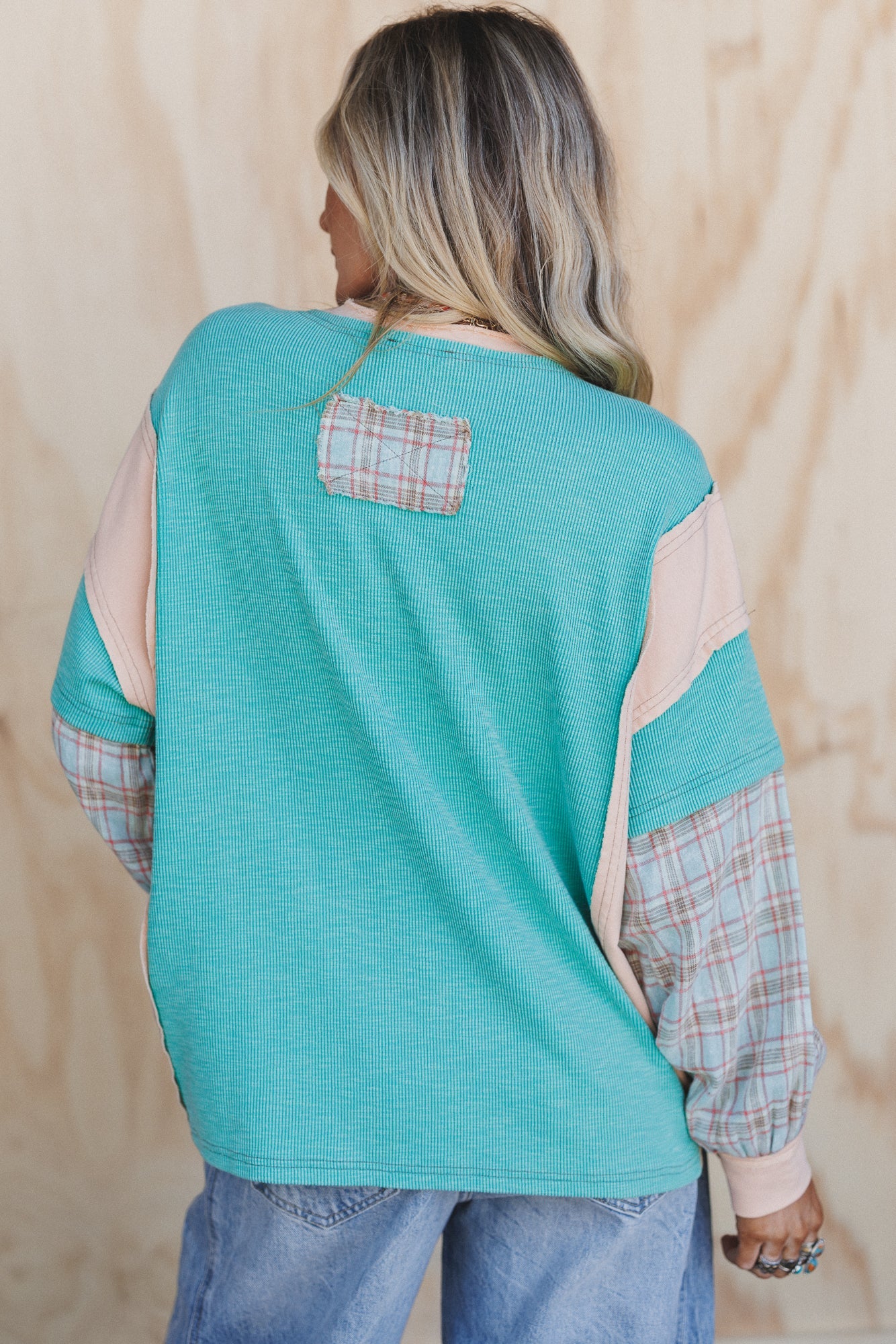 Patch Your Soul Peace Top - Green