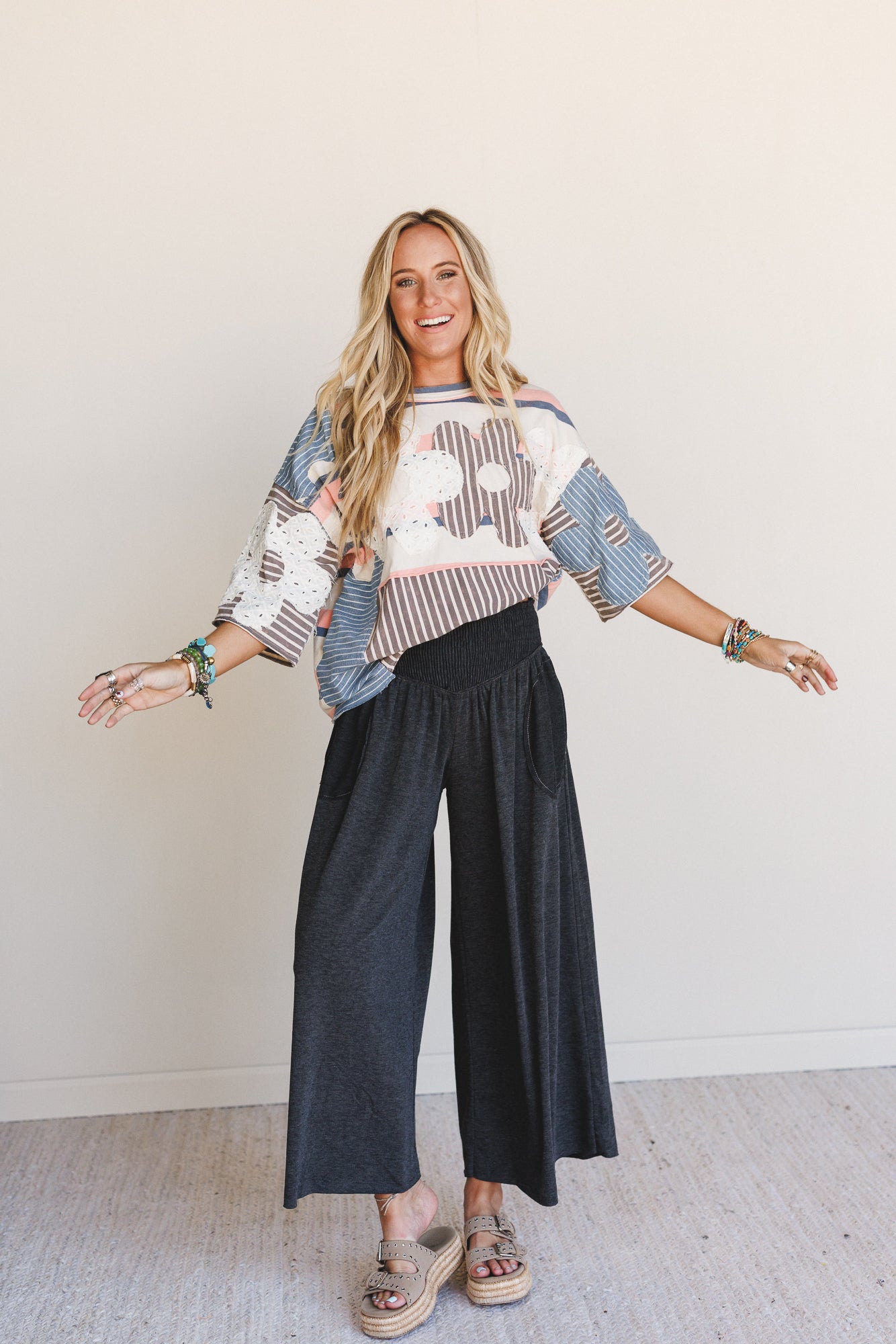 Moodflower Top - Blue