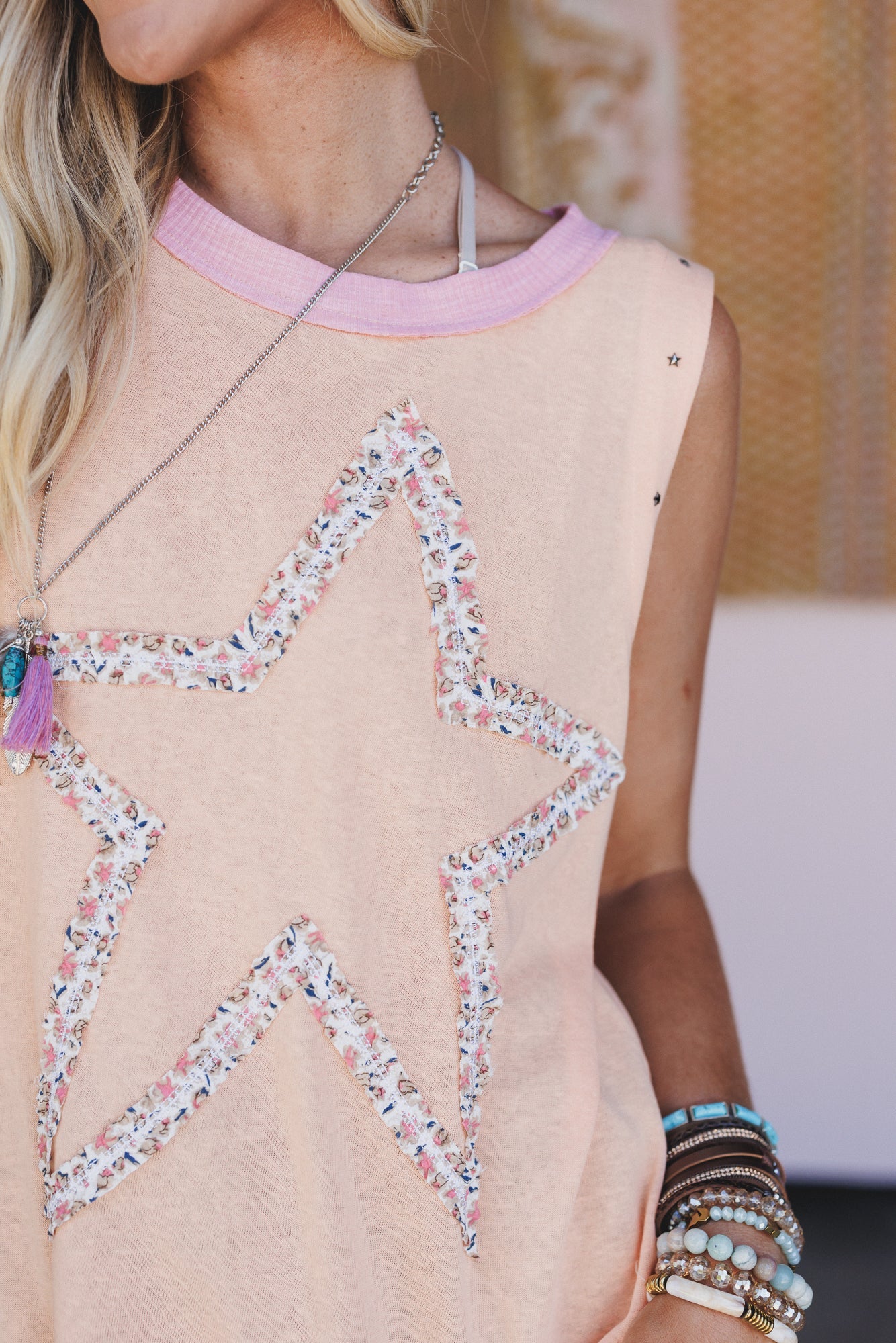 Star Gazer Tunic - Orange