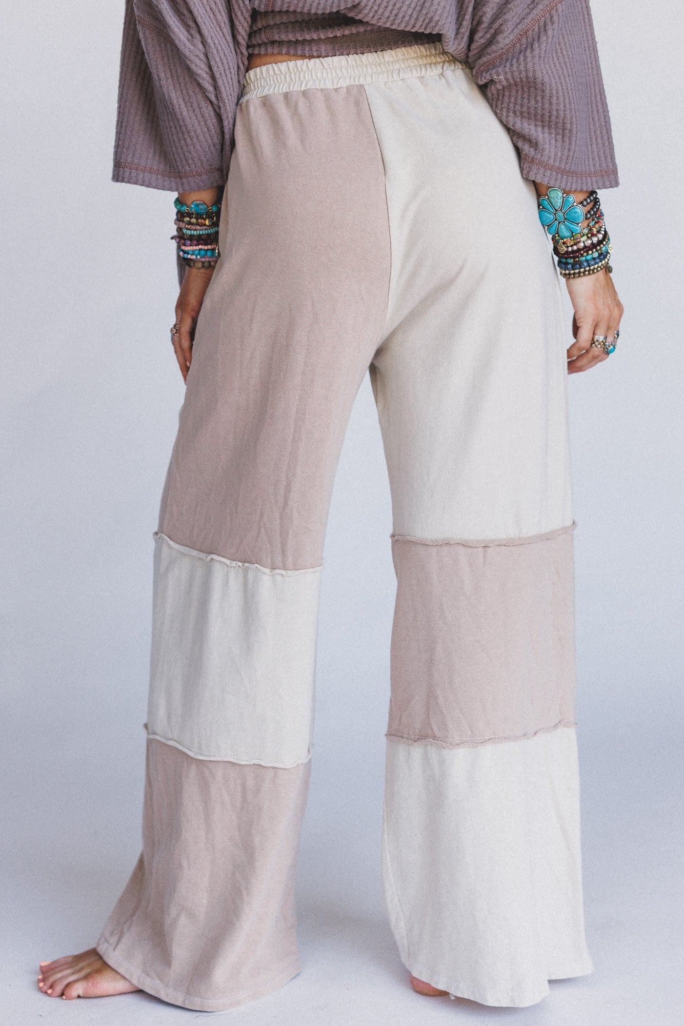 Go Your Way Wide Leg Pants - Natural