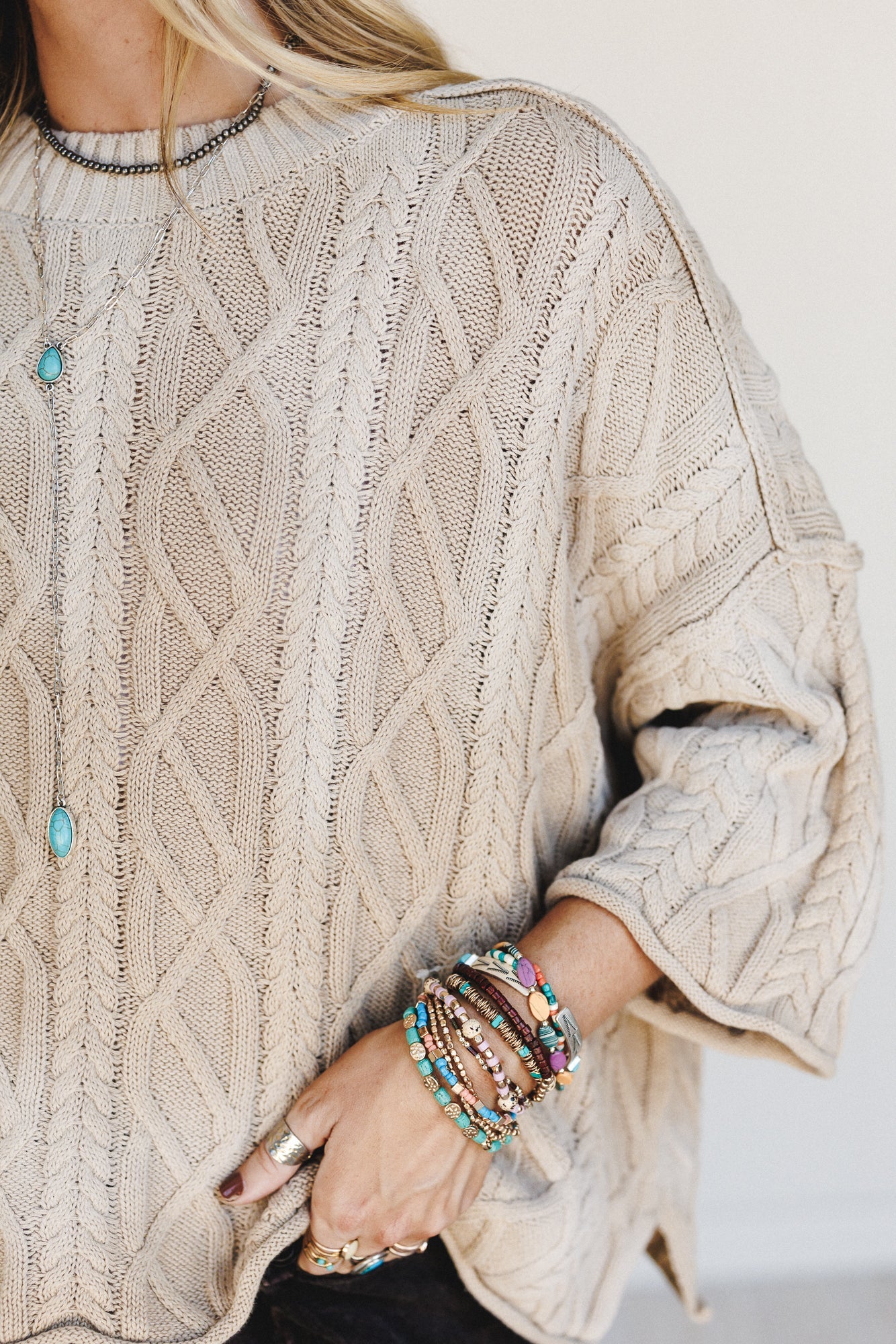 Francis Sweater Top - Camel
