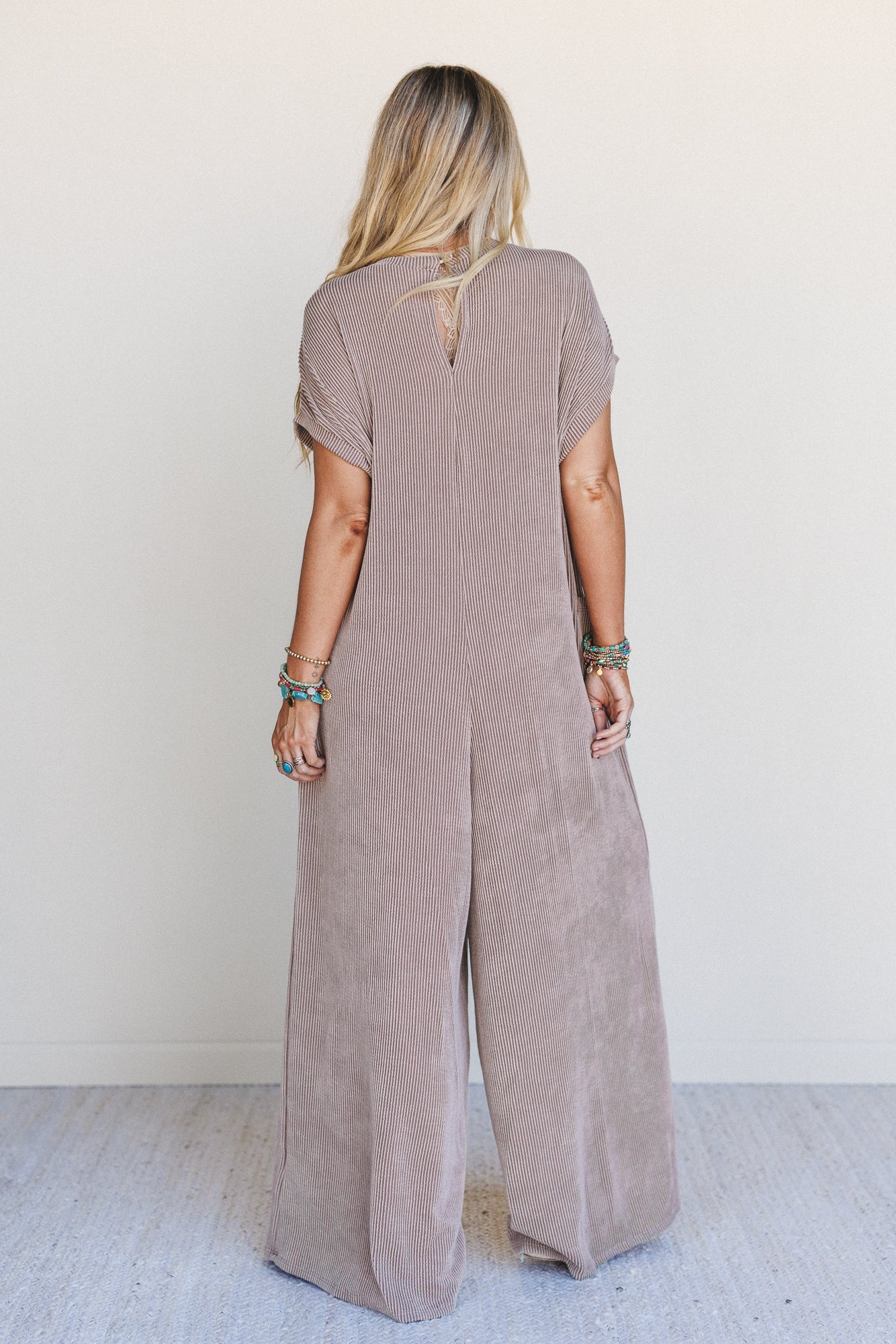 The Nest Moon Glow Jumpsuit - Acorn