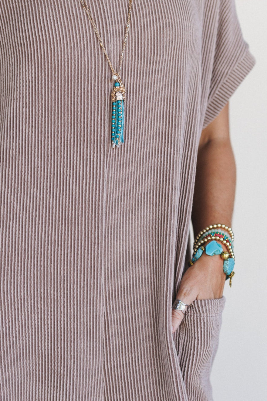The Nest Moon Glow Jumpsuit - Acorn
