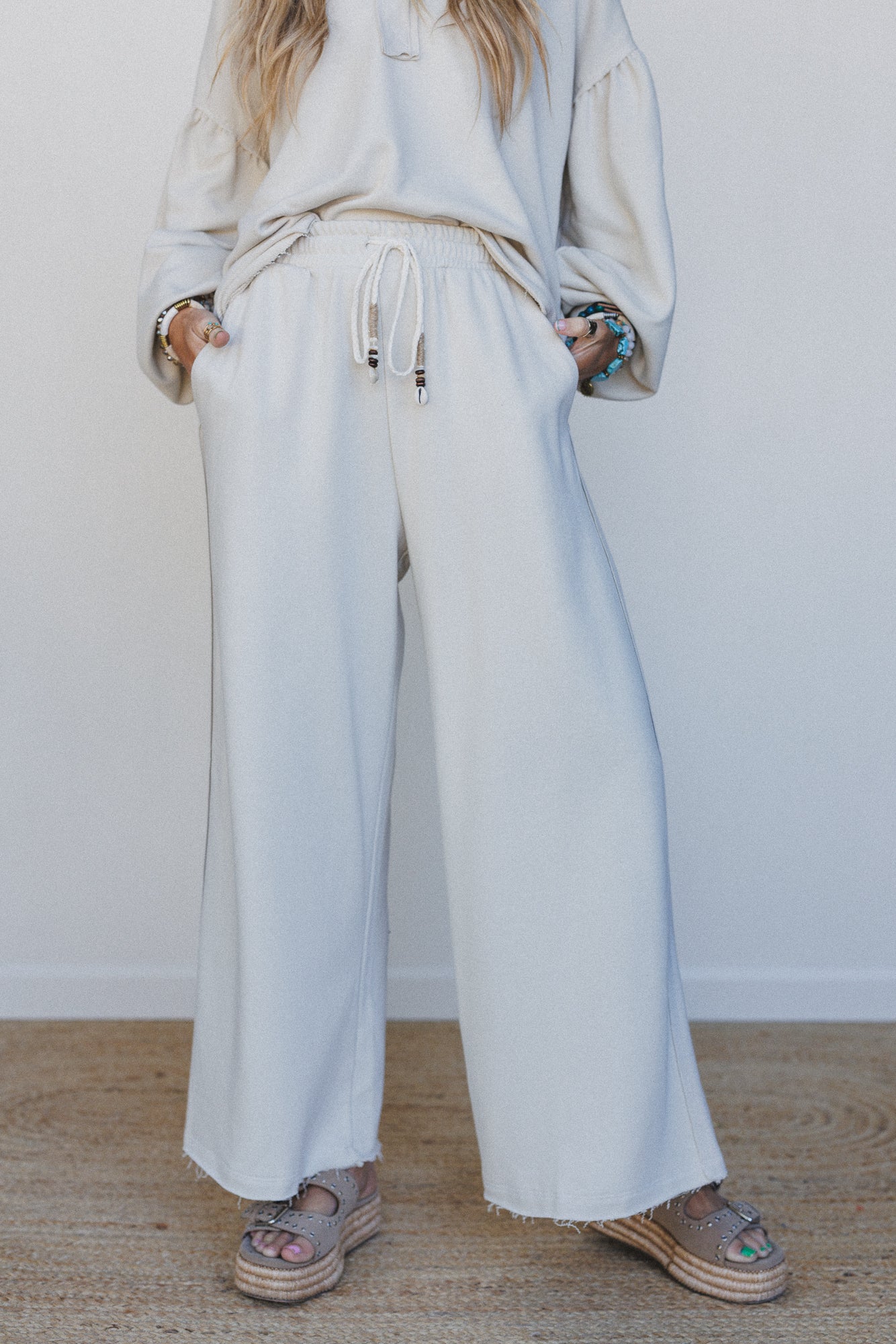 The Nest Laid Back Love Pants - Beige