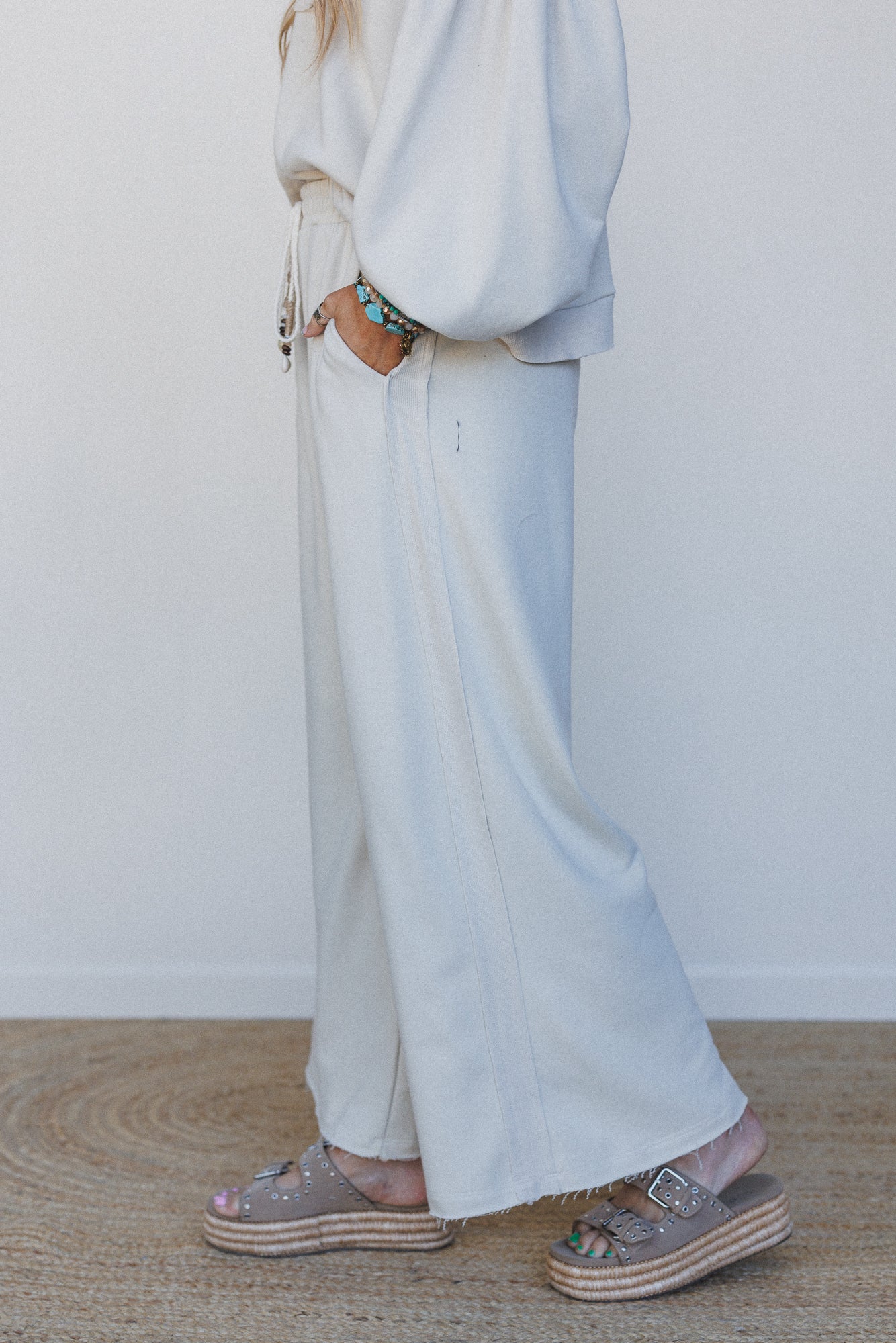 The Nest Laid Back Love Pants - Beige