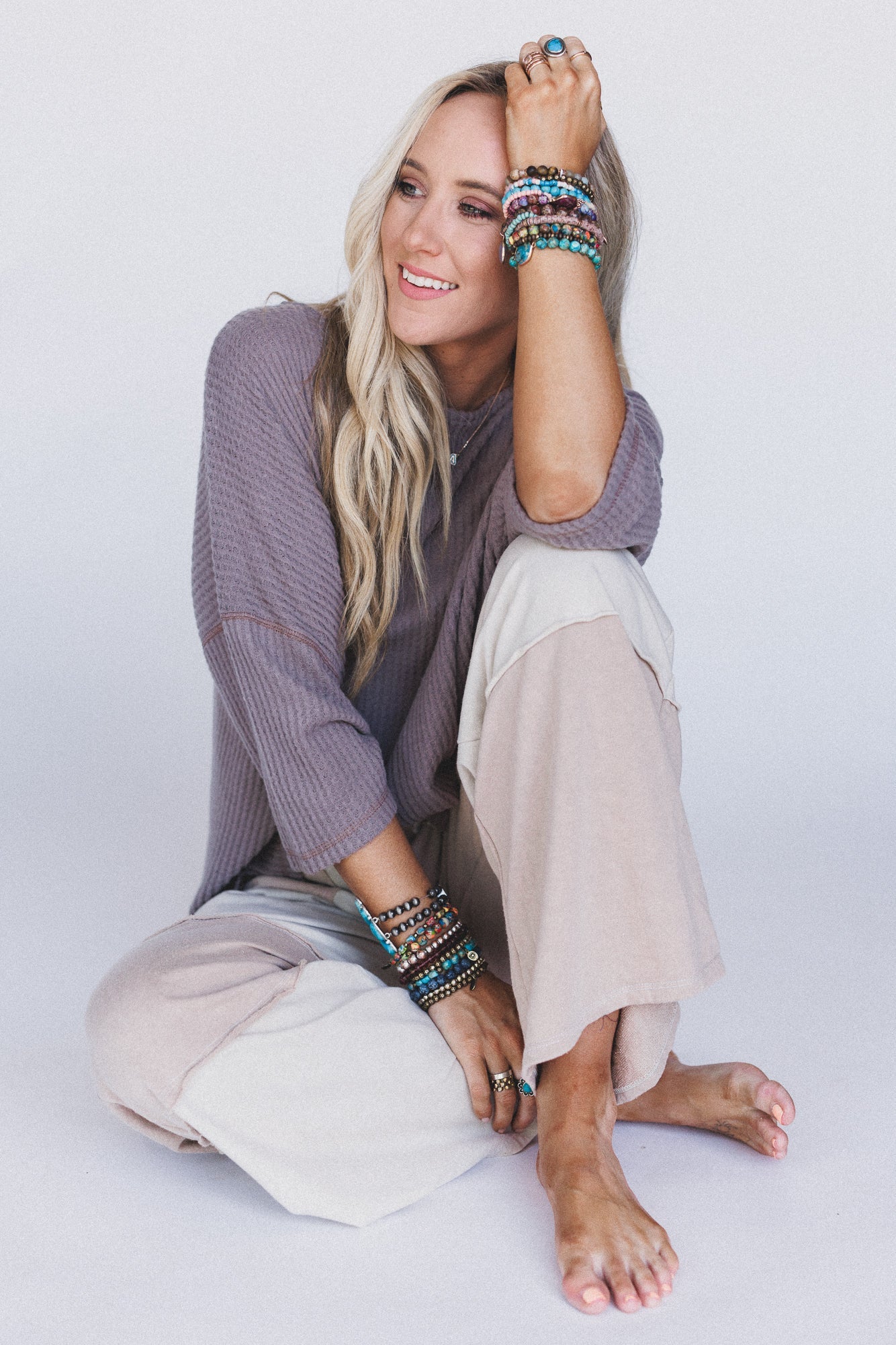 Go Your Way Wide Leg Pants - Natural