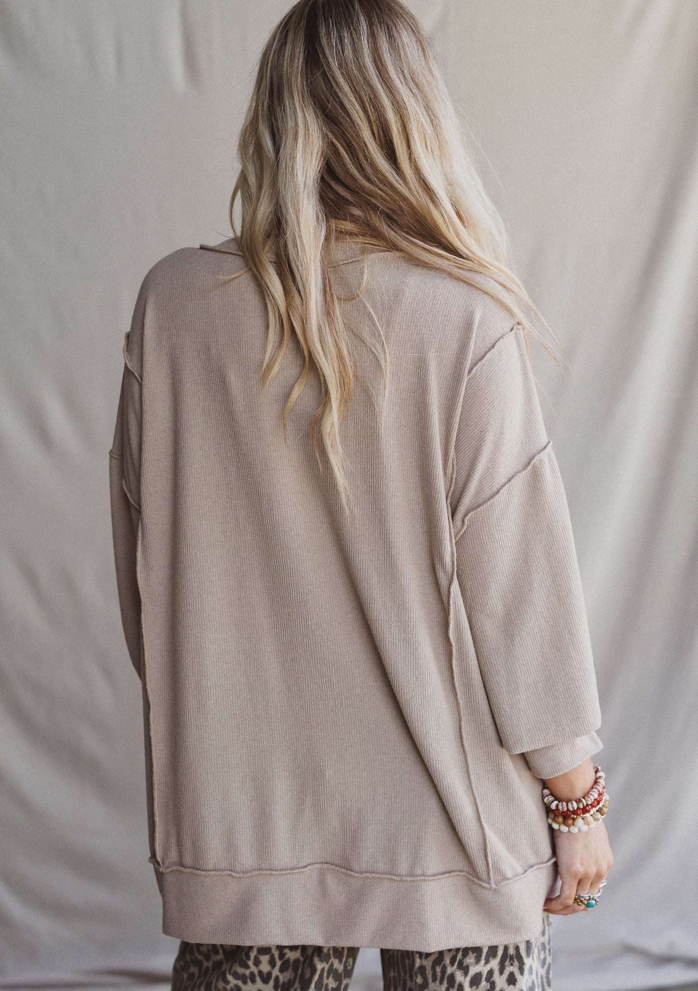 The Nest Sunset Dreamer Top - Taupe