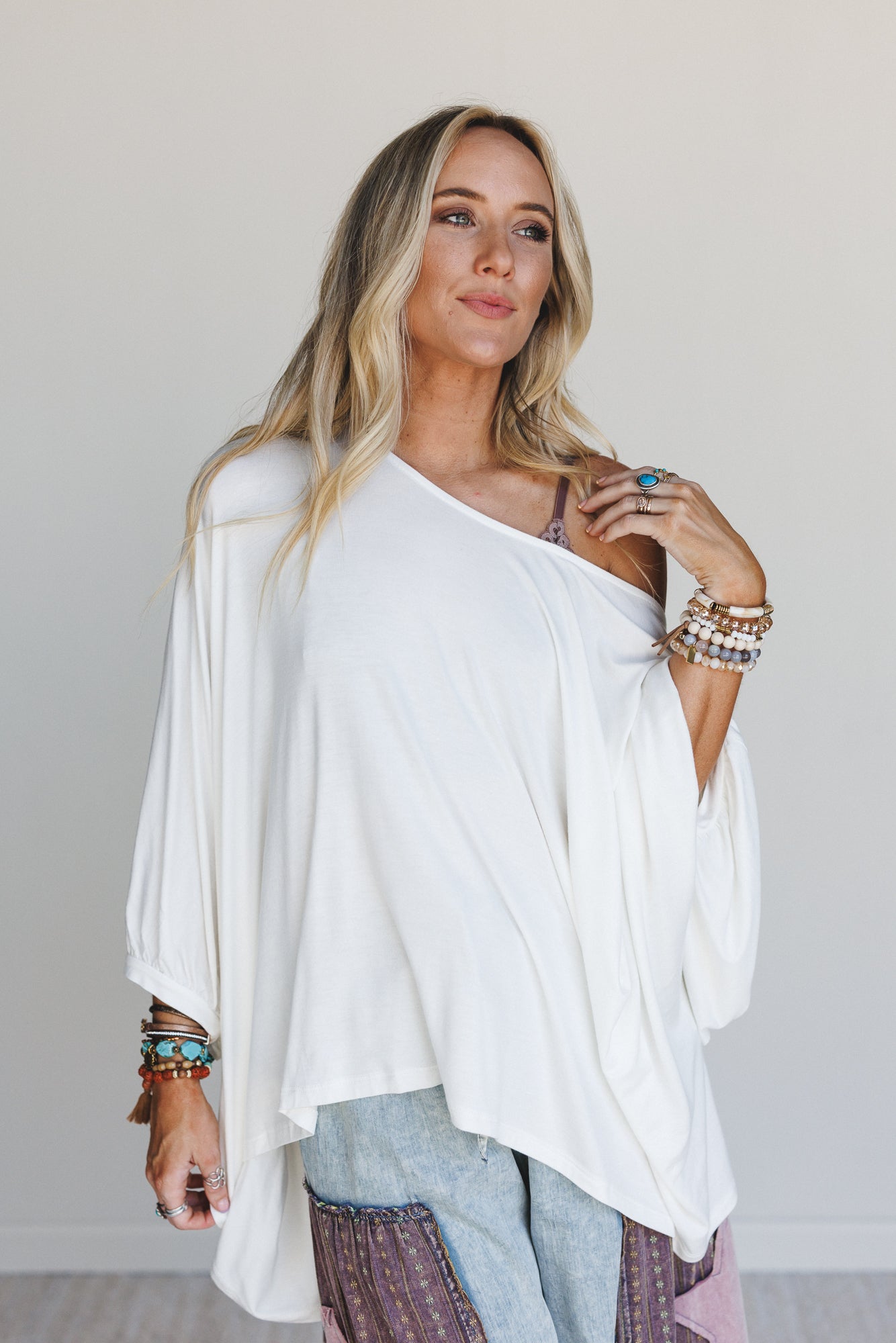 The Nest Ever Easy Top - Off White