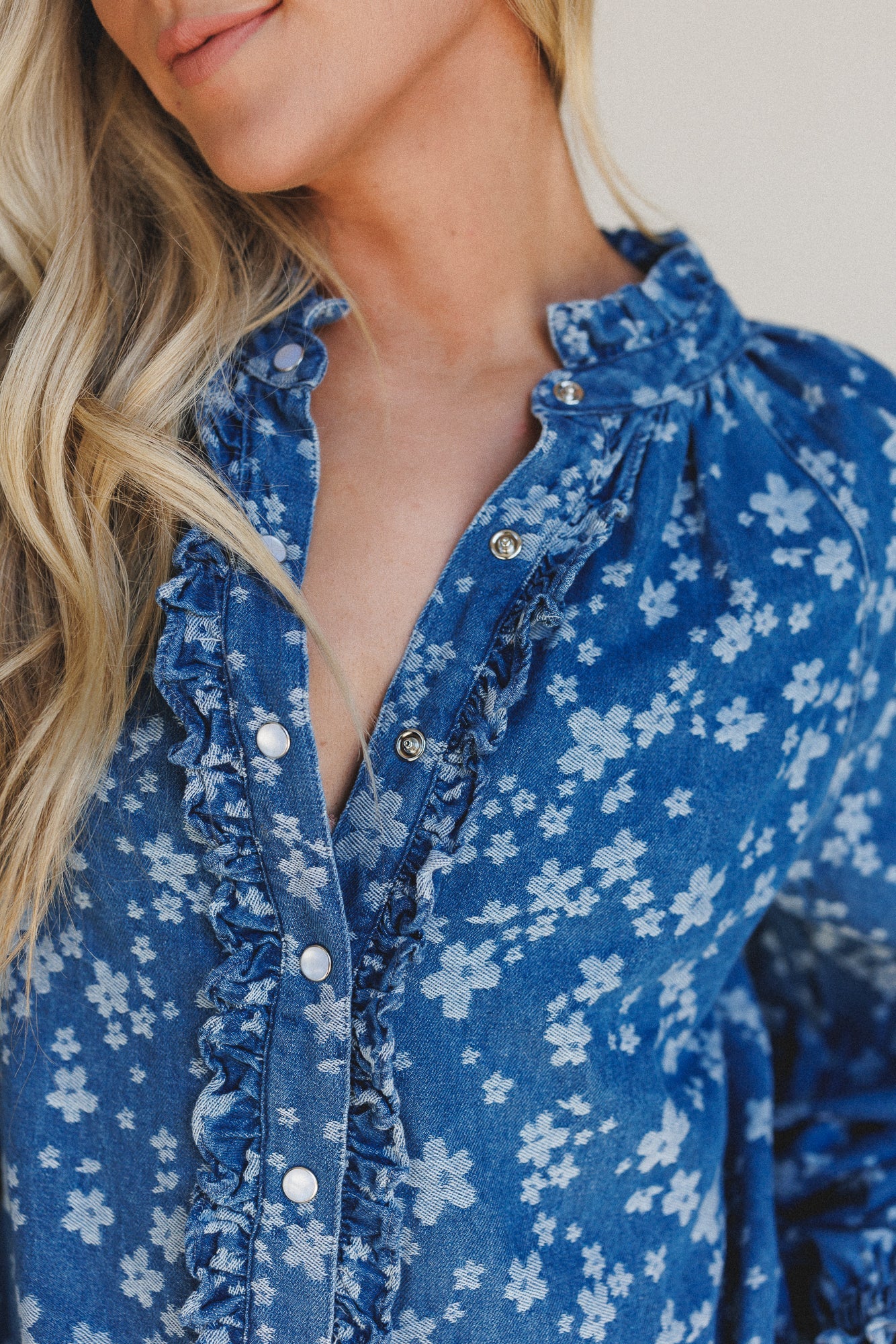 Bloom Phase Top - Blue