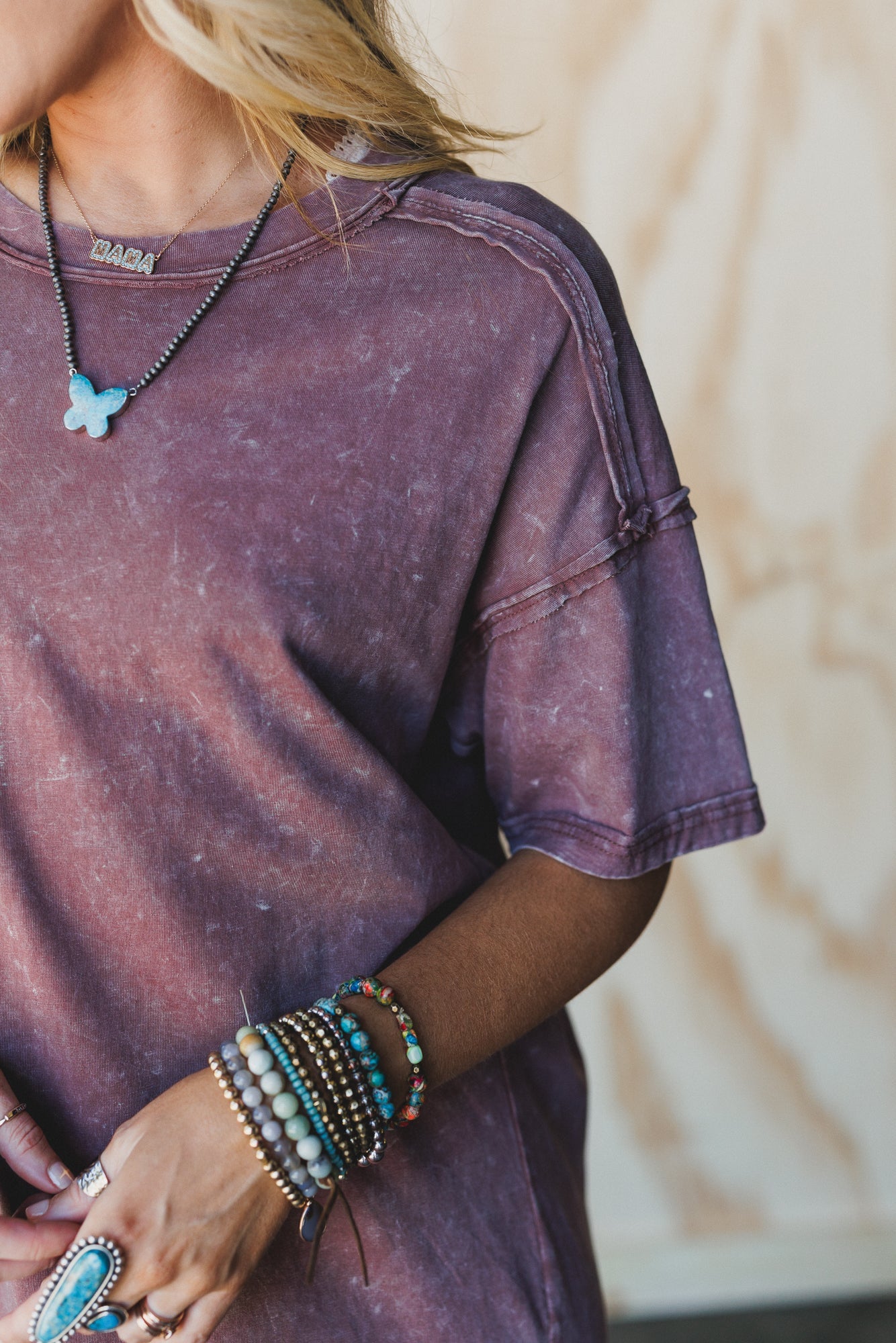 Earth Ease Tee Dress - Chocolate