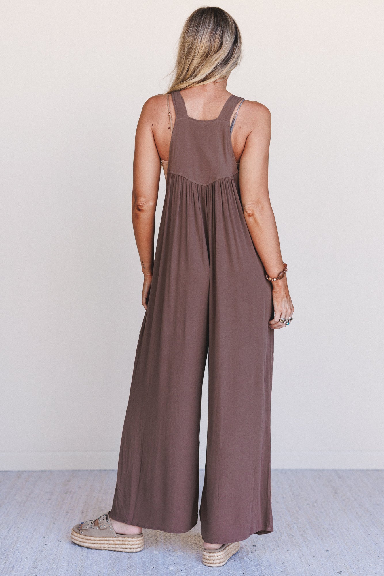 Sunset Revival Jumpsuit - Mocha