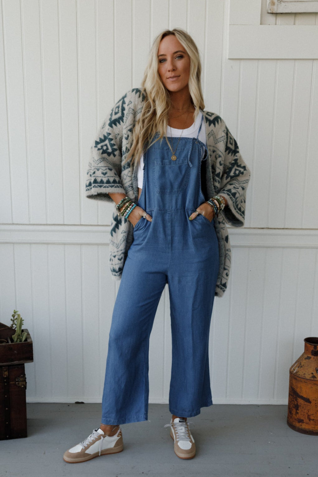 Wild Mesa Cardigan - Teal