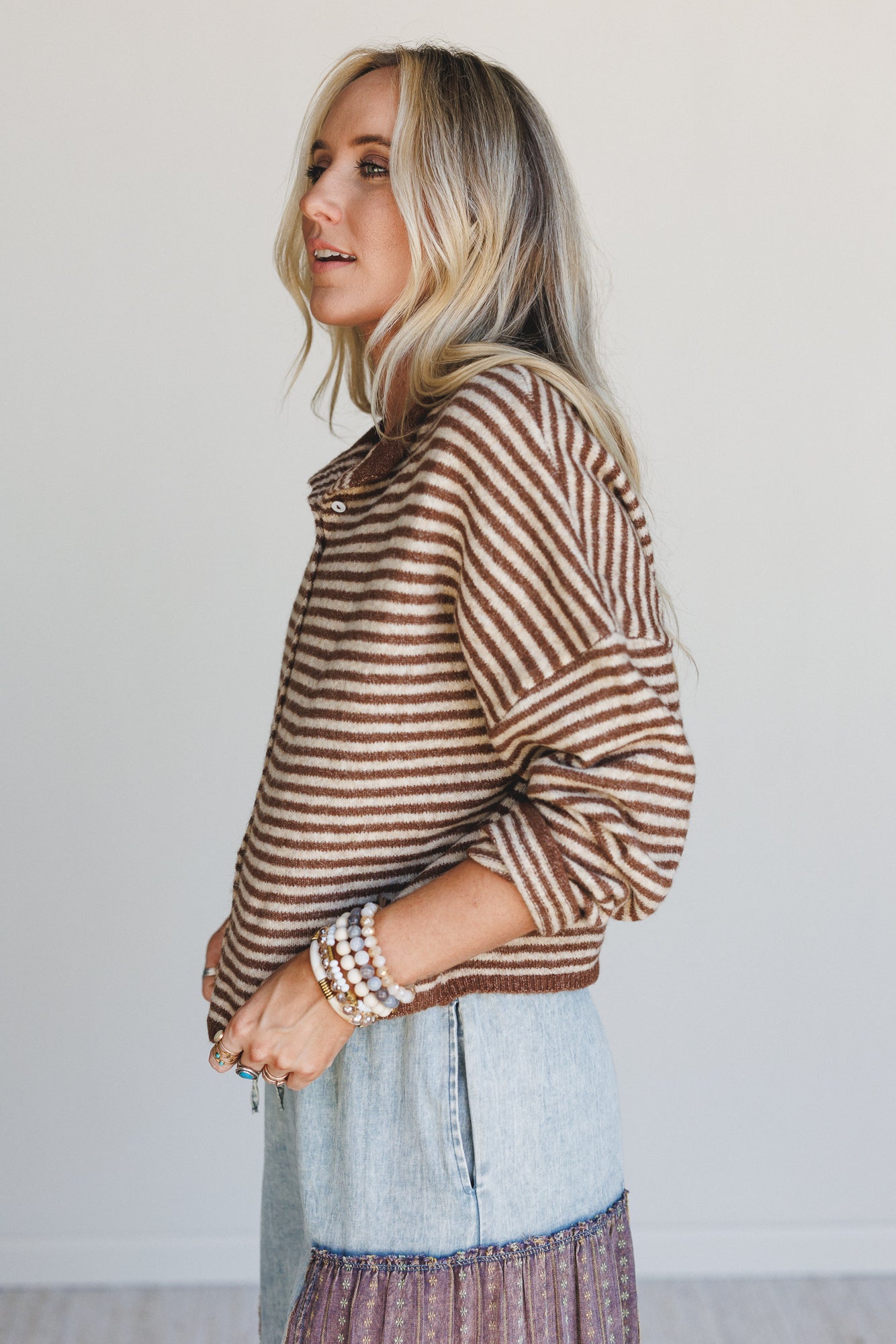 Day Trip Sweater - Brown