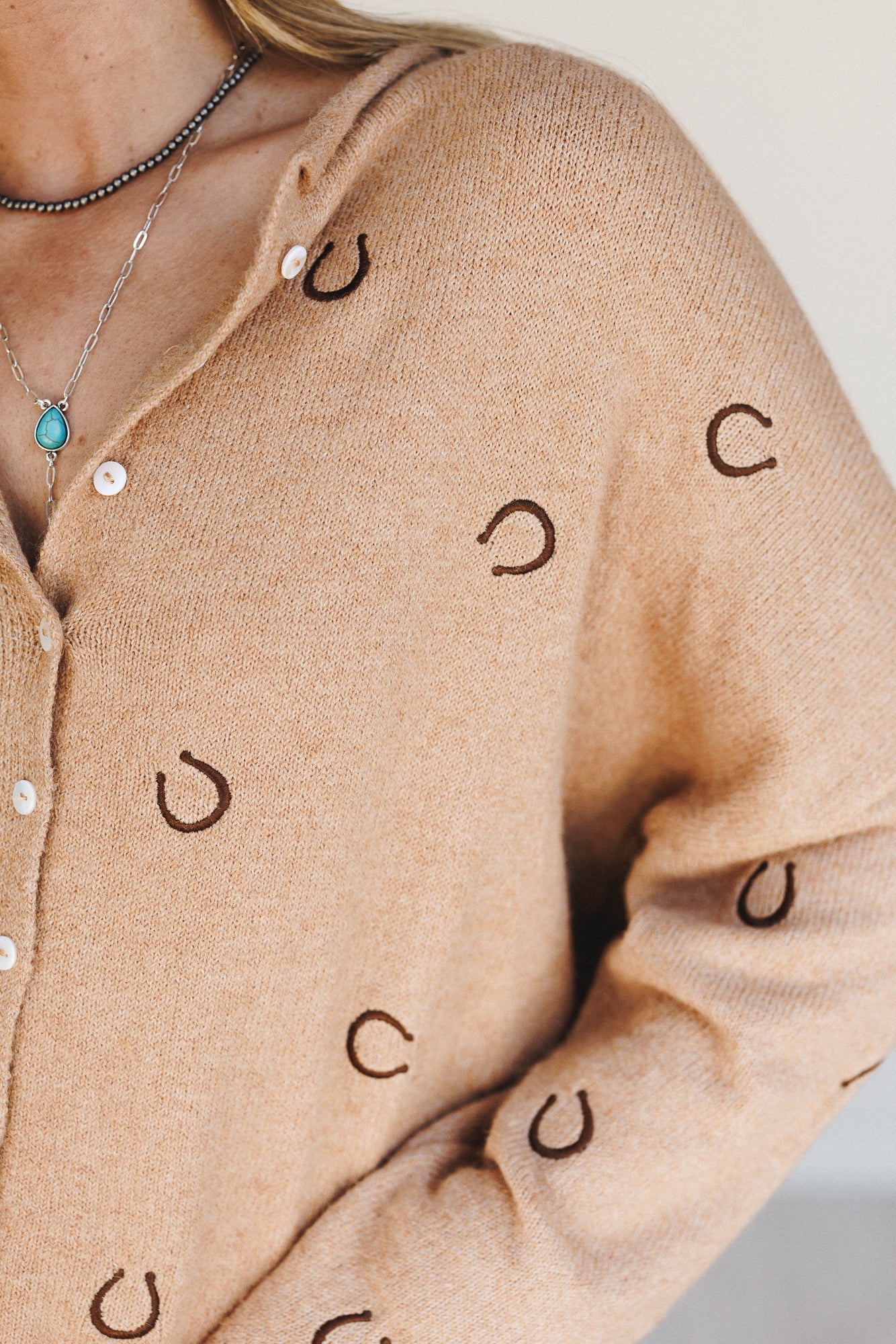 Trail Threads Sweater - Almond