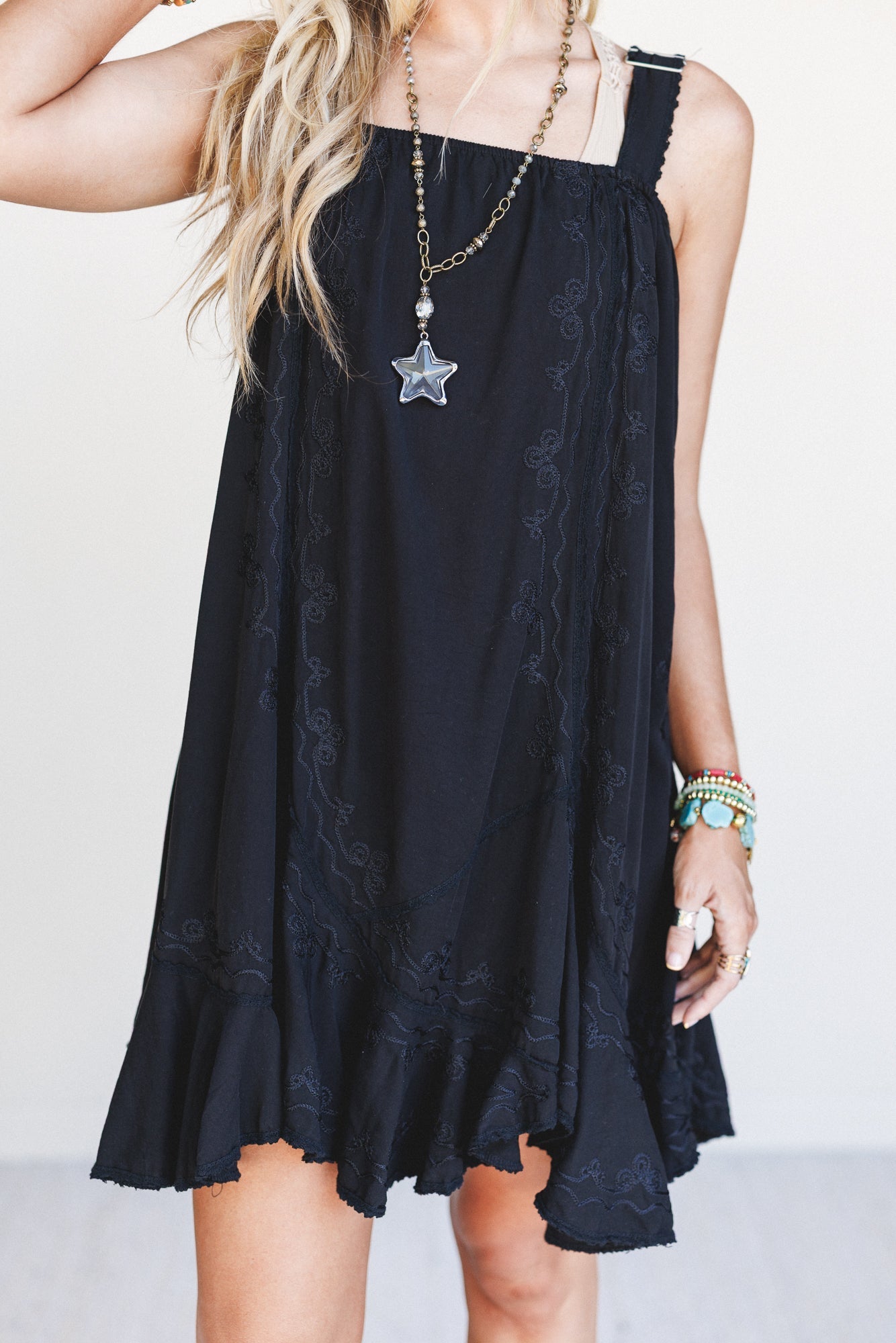 Night Tide Dress - Black