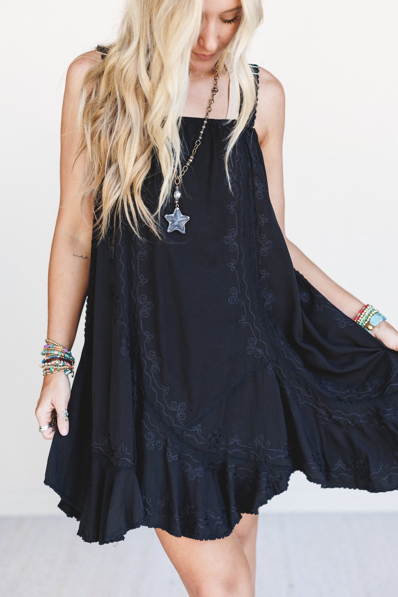 Night Tide Dress - Black