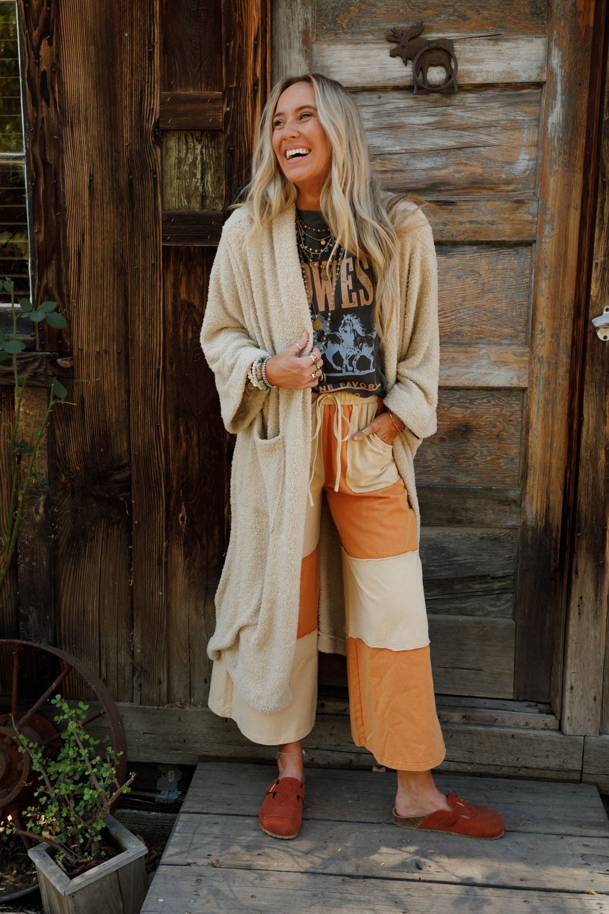 The Nest Moonlight Hug Cardigan - Seashell