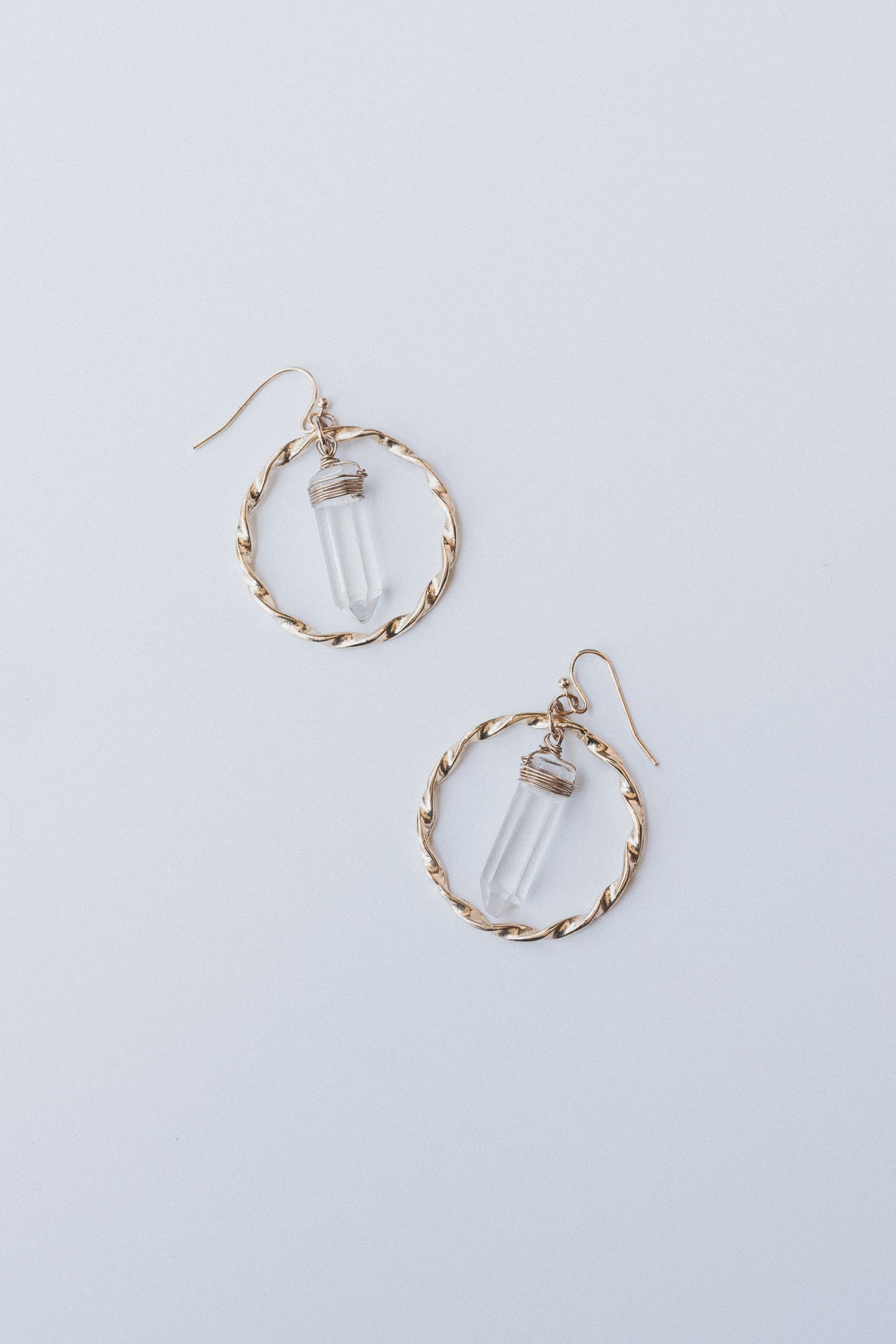 Wander On Earrings - Gold