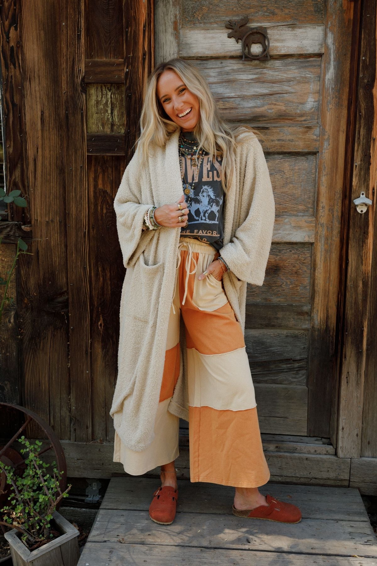 The Nest Moonlight Hug Cardigan - Seashell