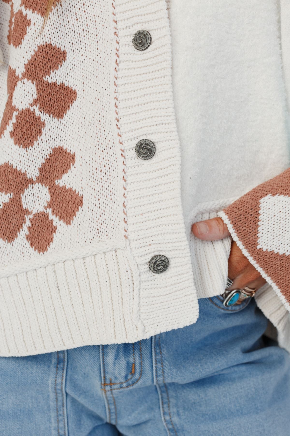 Shes A Wildflower Cardigan - Multi