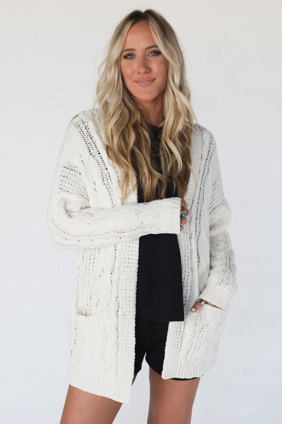 Sweet Destiny Cardigan - Ivory