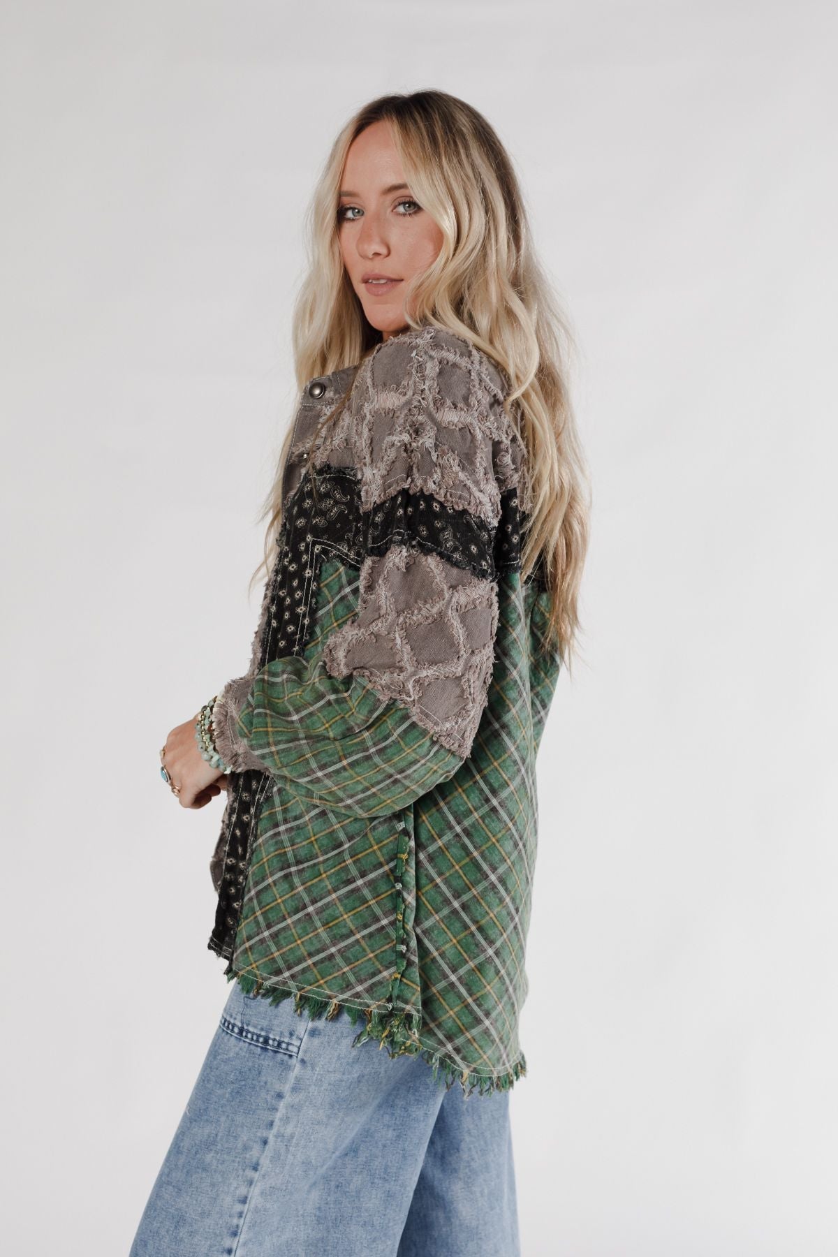 Winslow Textured Shacket - Coco