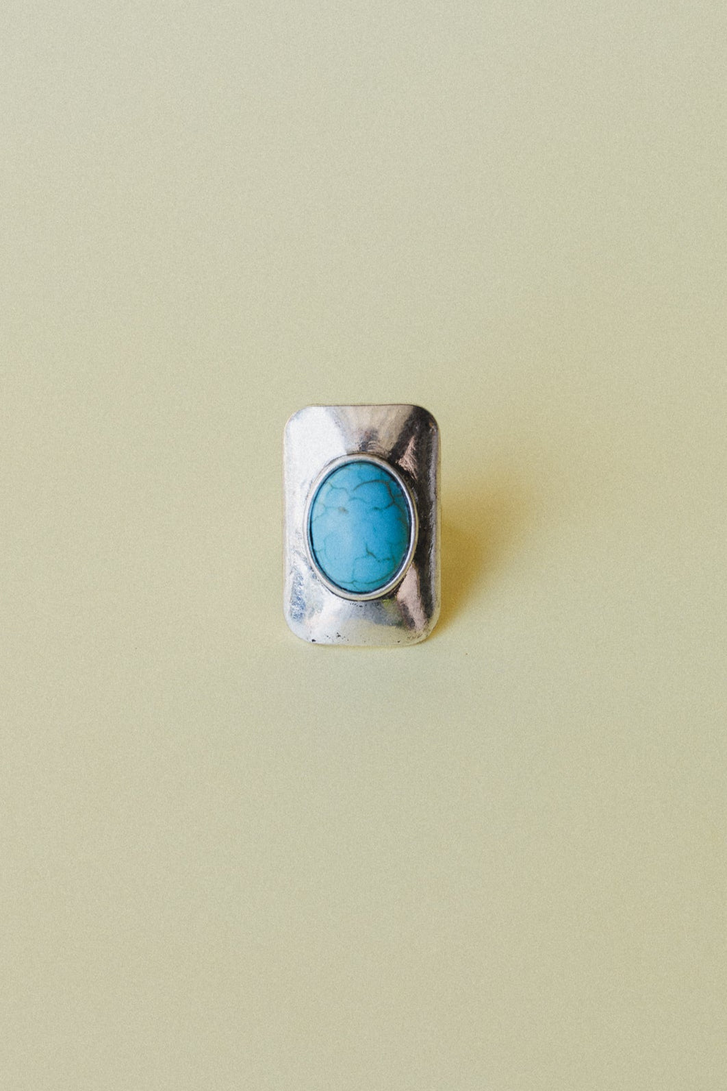 Cici Adjustable Turquoise Ring - Turquoise