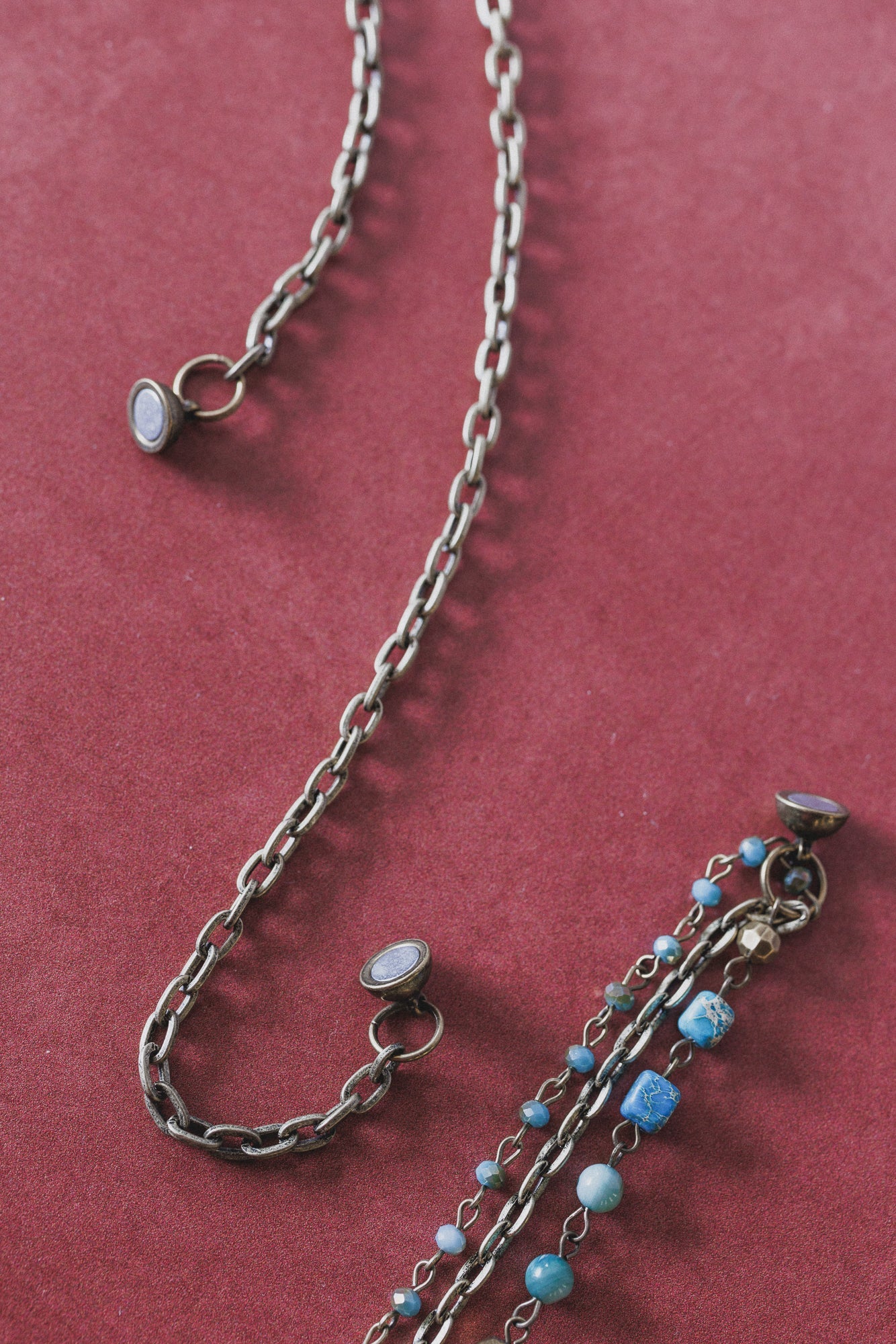 Turquoise Cascade Necklace - Turquoise