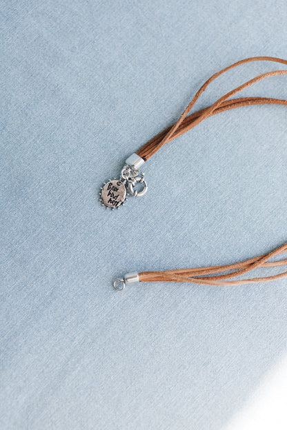 Wish Out Loud Choker Necklace - Turquoise