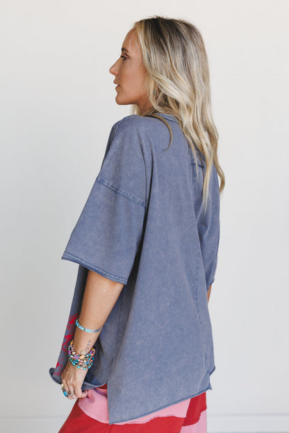 Heart Of A Cowgirl Top - Ash