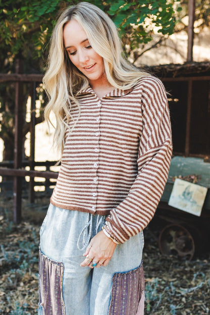 Day Trip Sweater - Brown