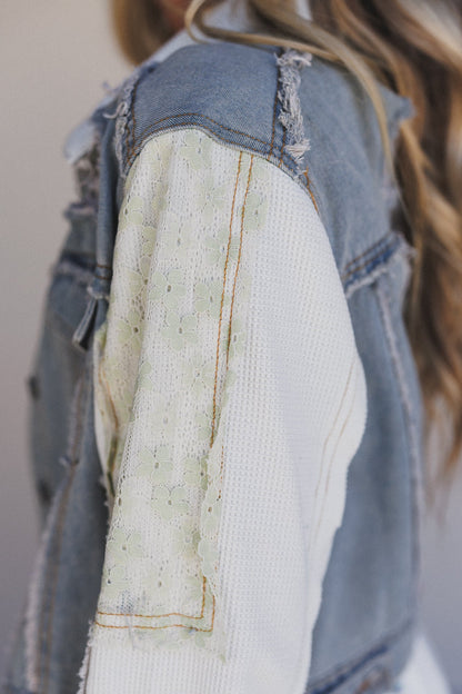 Pure Vibe Denim Jacket - Denim Multi