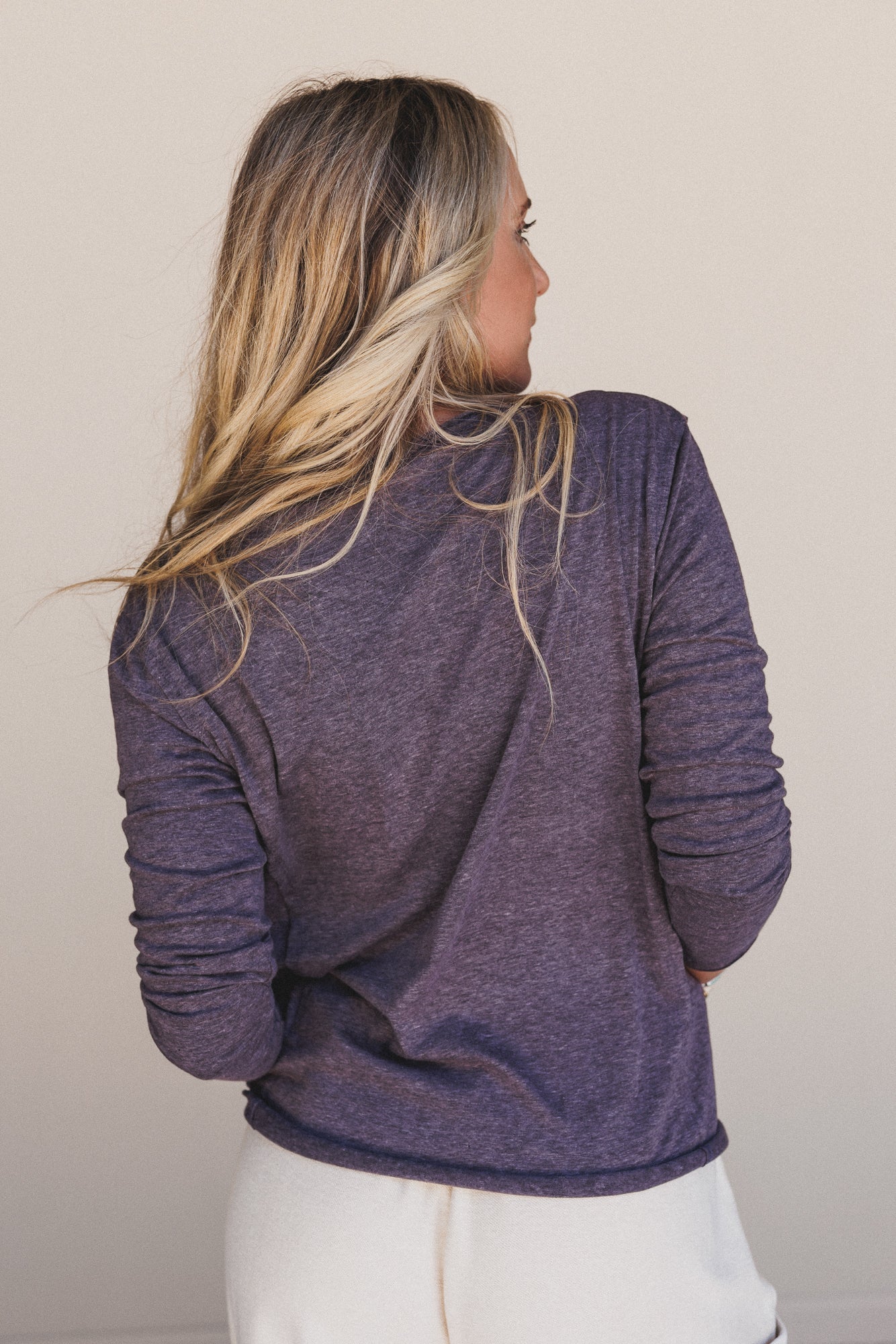 The Nest Love Bound Top - Charcoal
