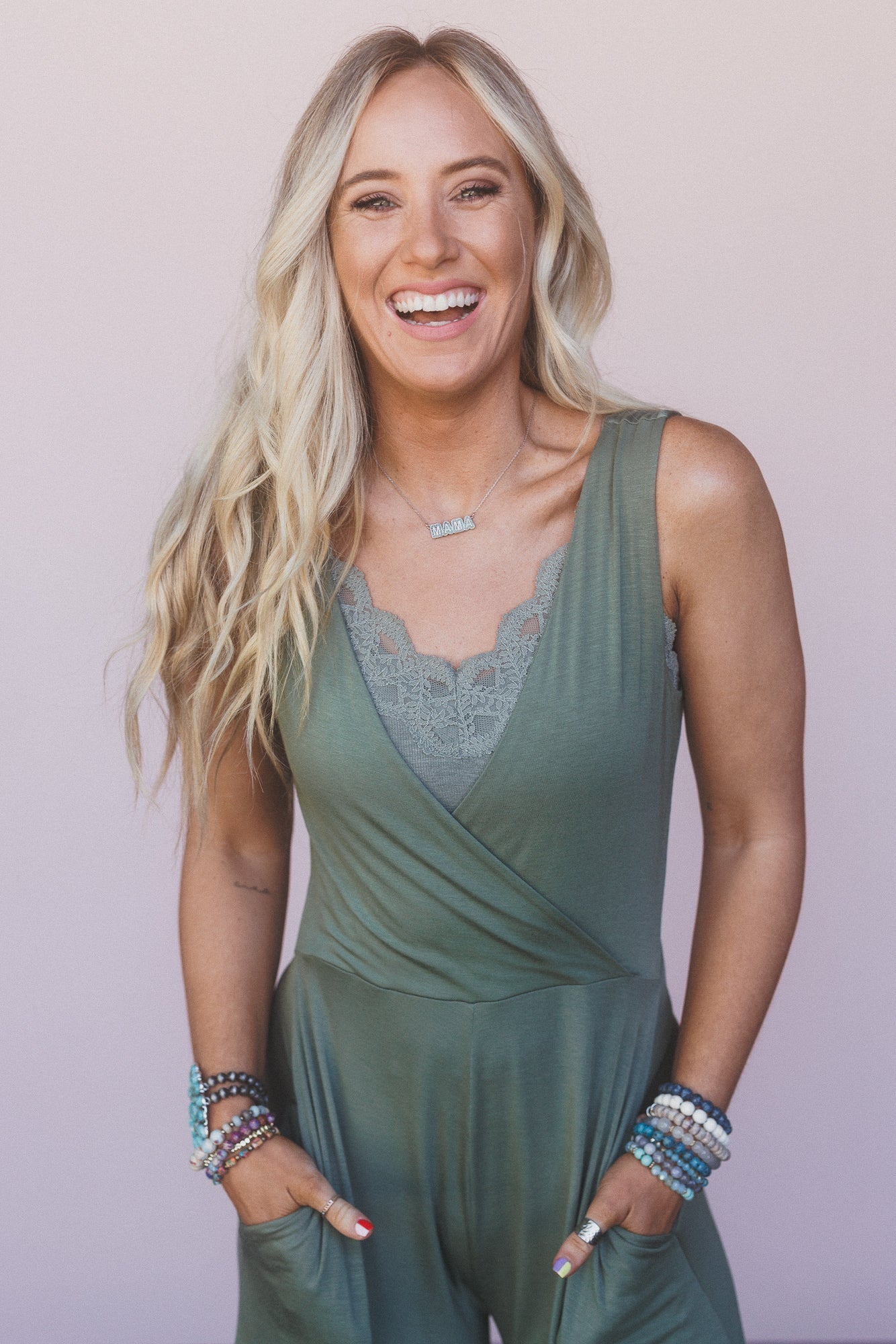 Still Light Jumpsuit - Olive