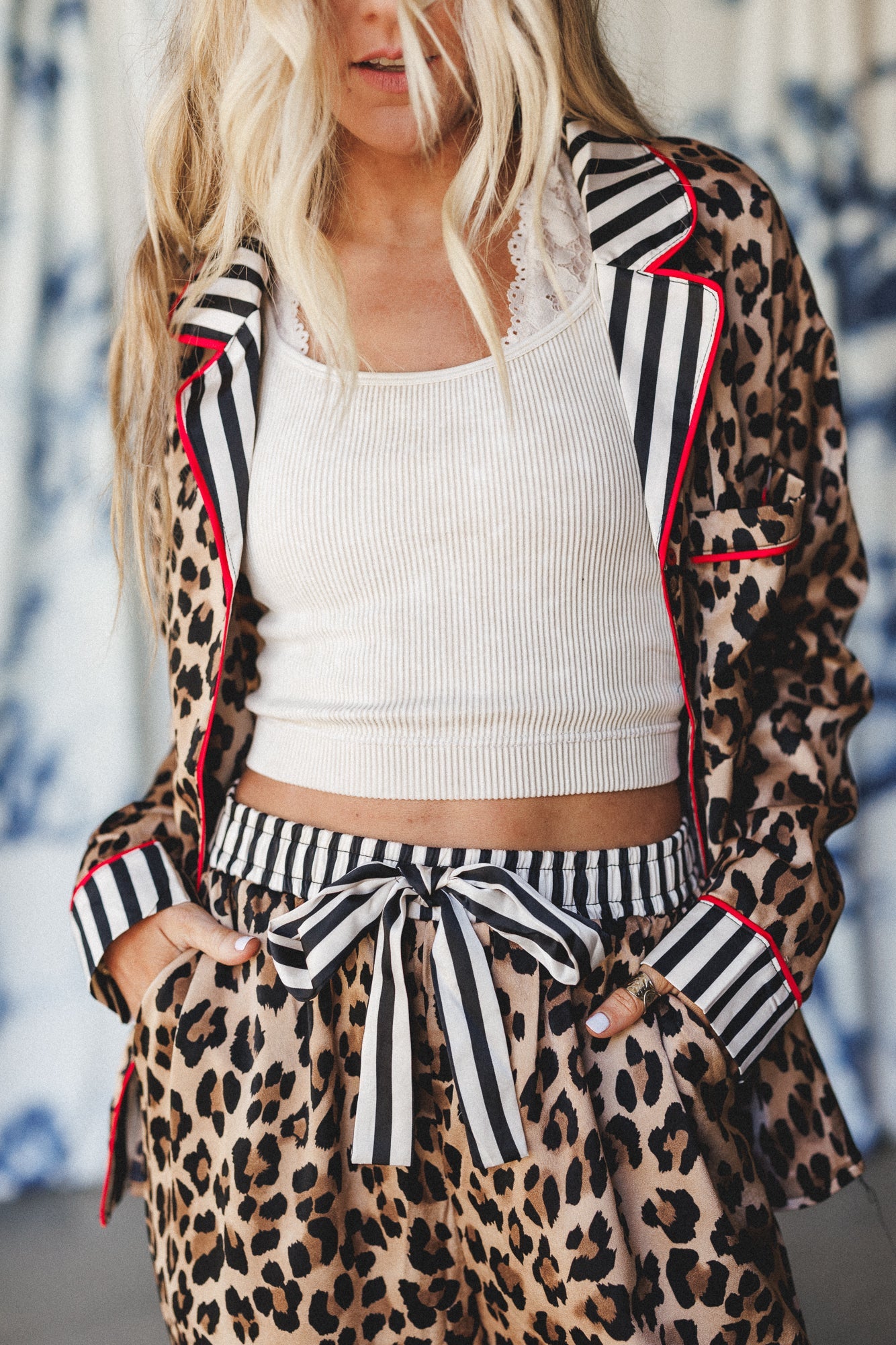 Night Safari Leopard Print Set - Camel