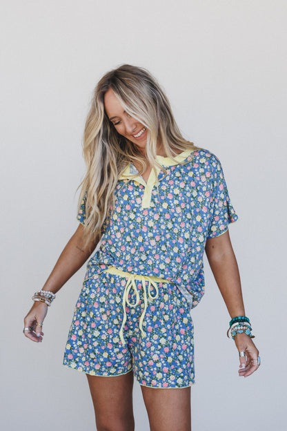 Rosy Glow Set - Blue