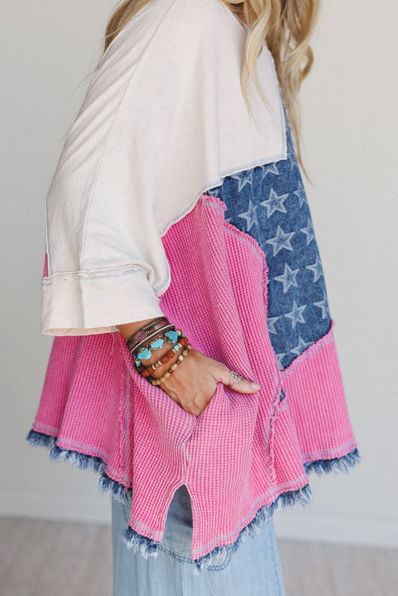 Star Riot Top - Pink