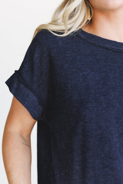 Relax and Reset Top and Wide Pants Set - Black