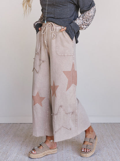 Wishful Thinking Wide Leg Pants - Latte