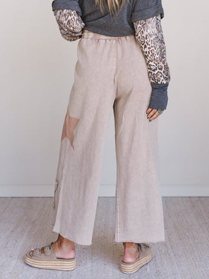 Wishful Thinking Wide Leg Pants - Latte