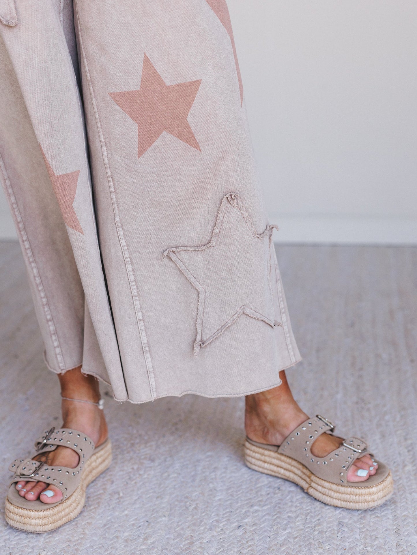 Wishful Thinking Wide Leg Pants - Latte