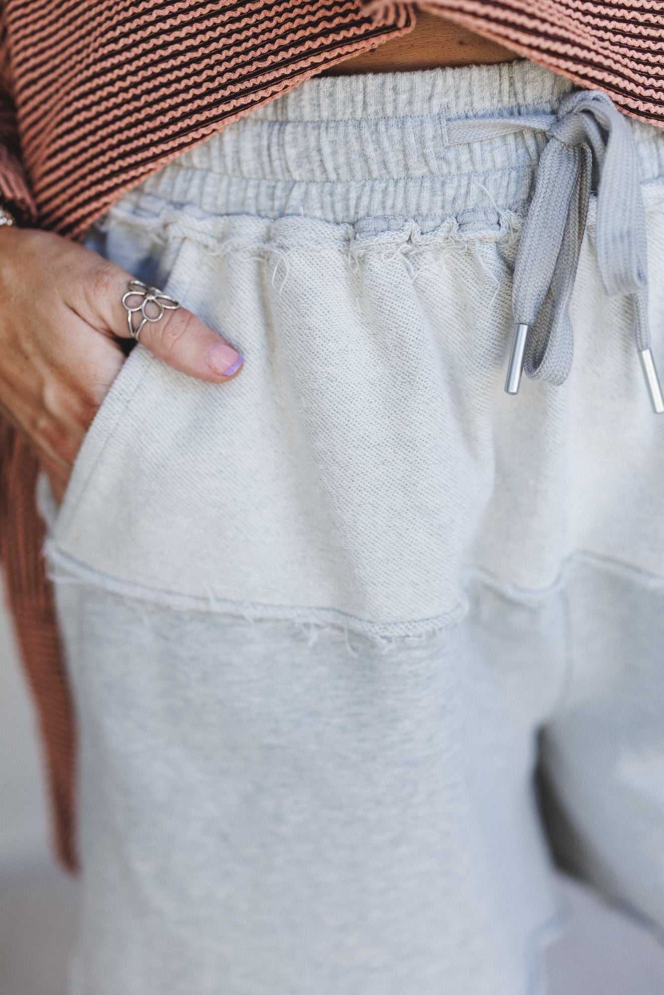 Coral Coast Terry Knit Shorts - Heather Gray