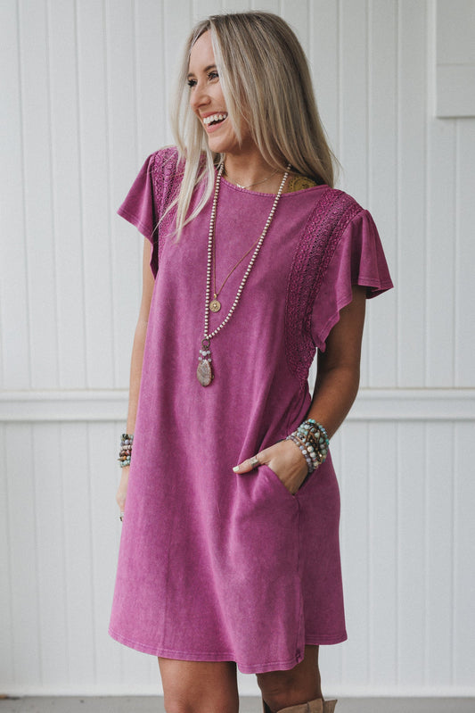 Fly With Me Dress - Orchid