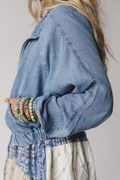 Top Flight Bomber Jacket - Blue